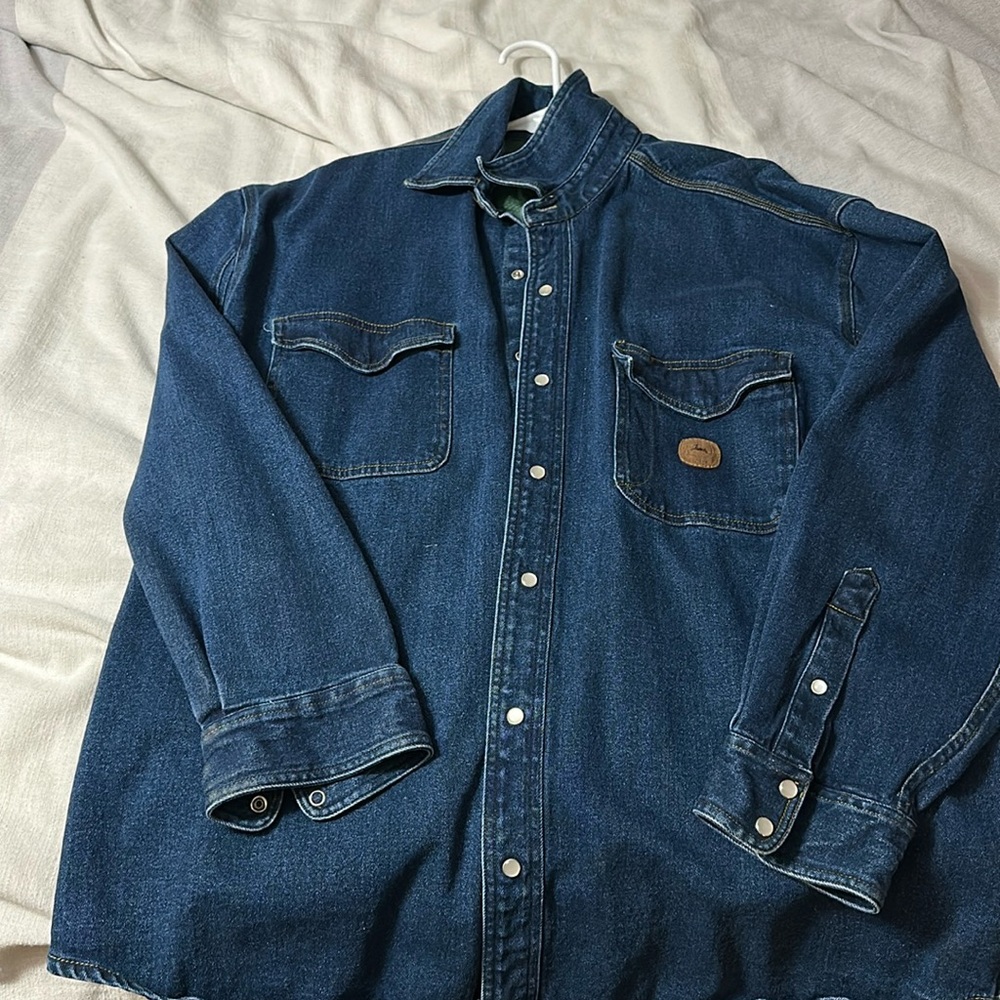 John Deere denim shirt